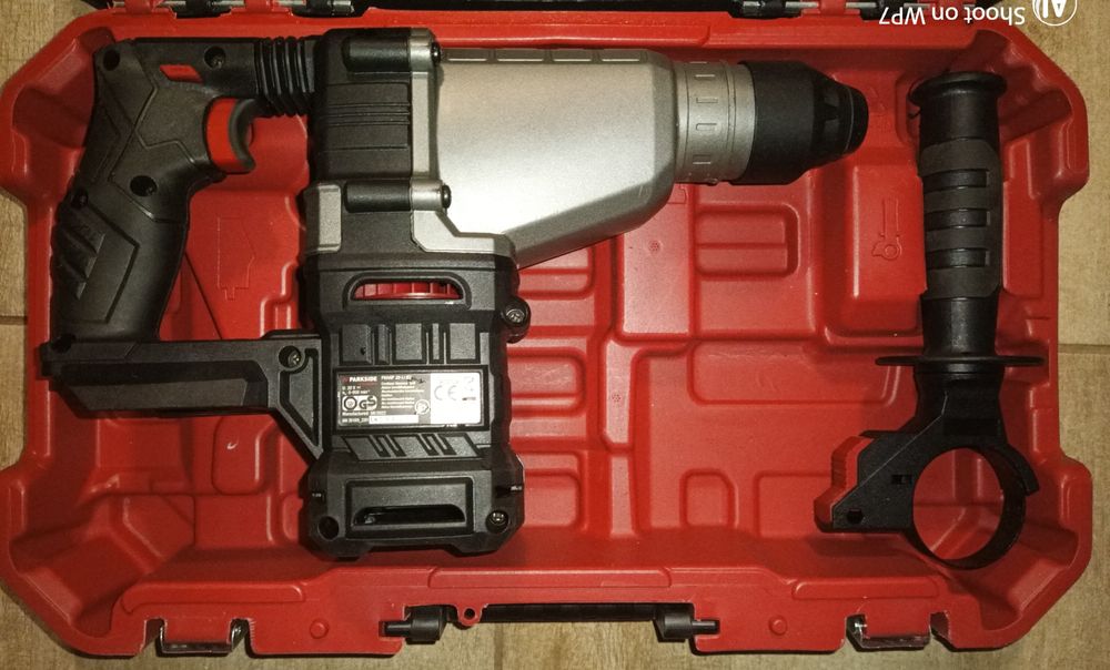Parkside rotopercutor 3J pe baterie 20V 8A bormasina percutie impact