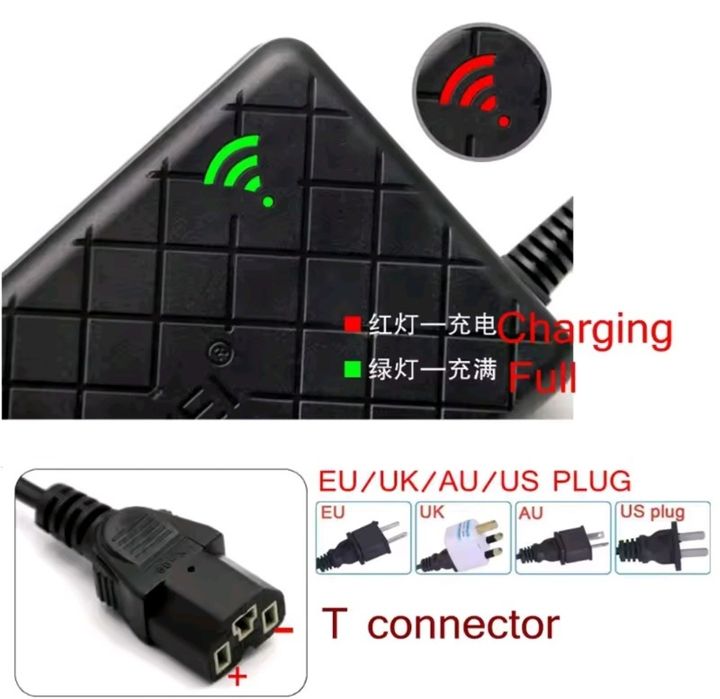 Incarcator 60V/48V/36V/24V/12V-Scuter.trotinete.Original