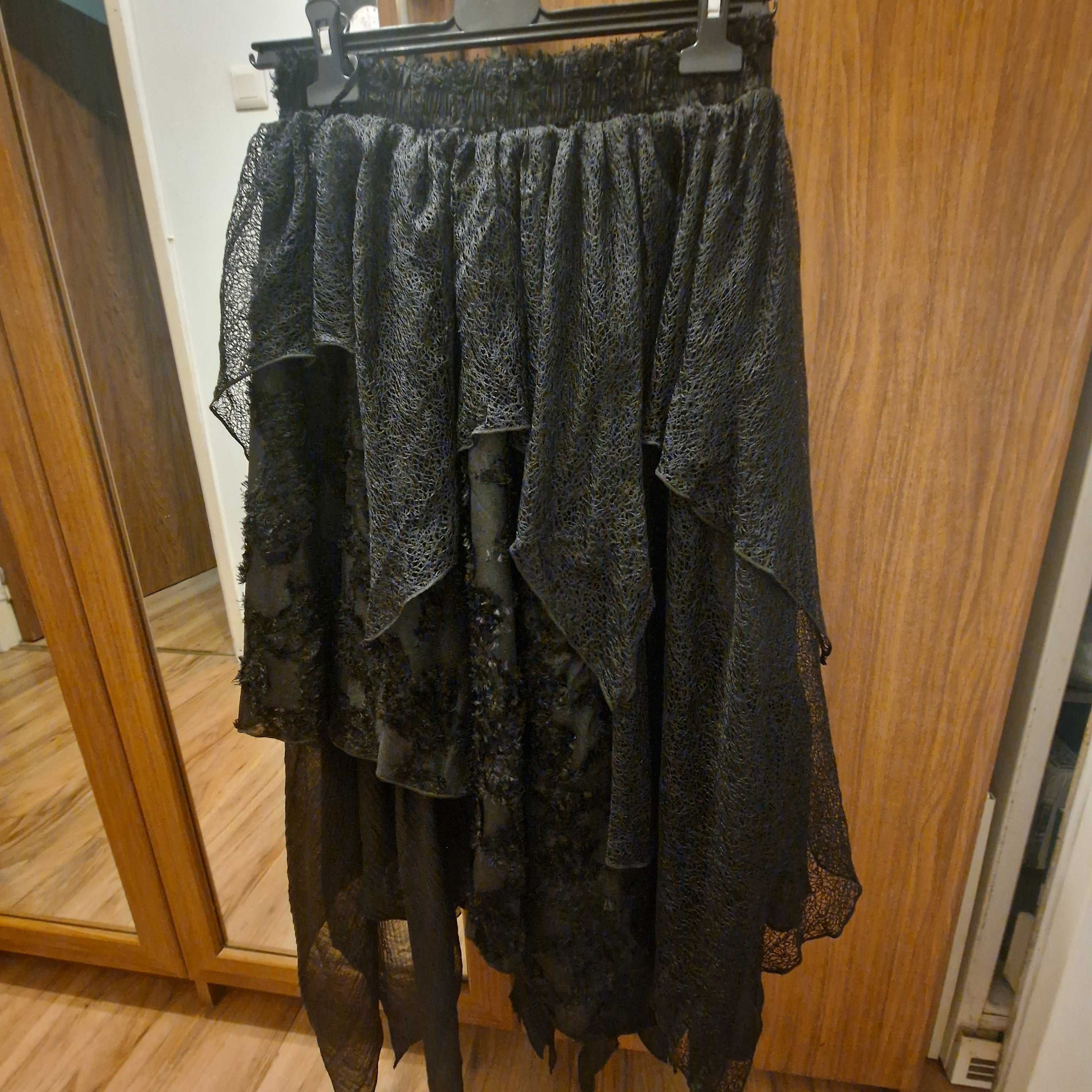 Fusta lunga gothic Dark in Love, marime S-M