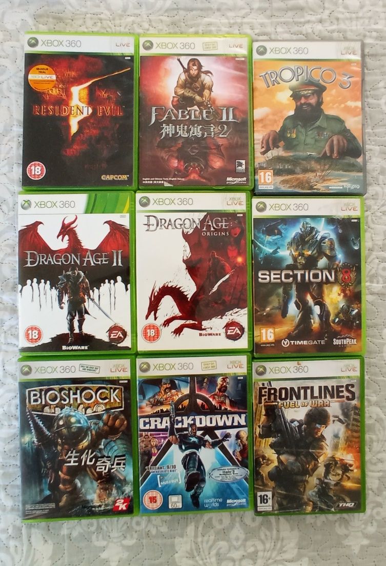 Игри за Xbox 360 ( 3 броя за 15лв. )