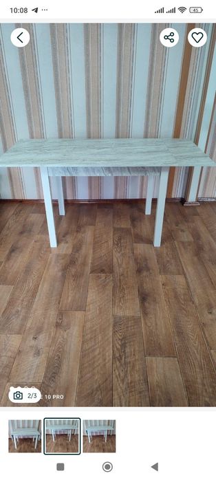 Стол раздвижной новый