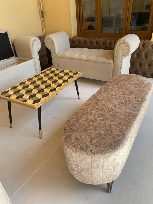 Пуфик сандиқли диванлар ясаб берамиз,