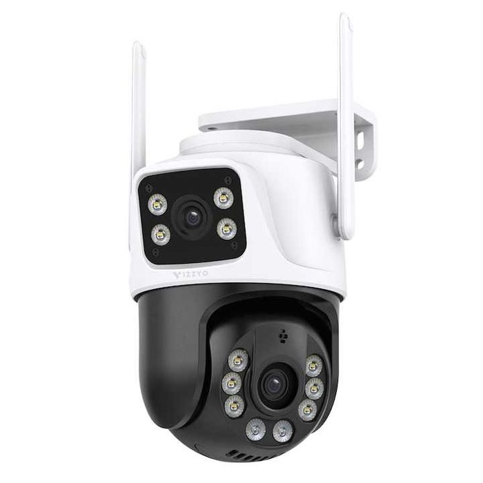 Camera Supraveghere Exterior Rotativa cu 2Lentile/Wireless/Dubla/Wifi