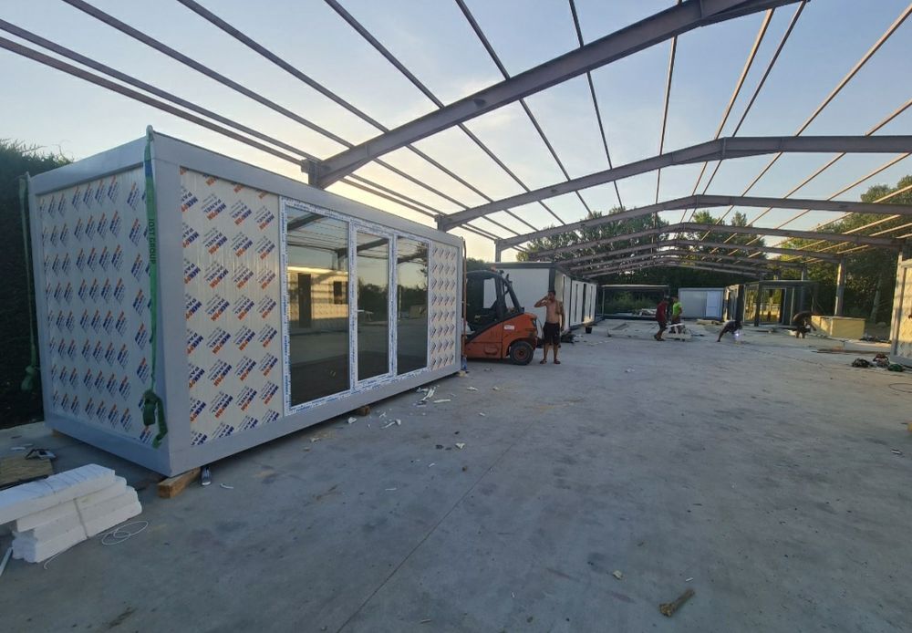 Vand container modulare Birou Vitrina