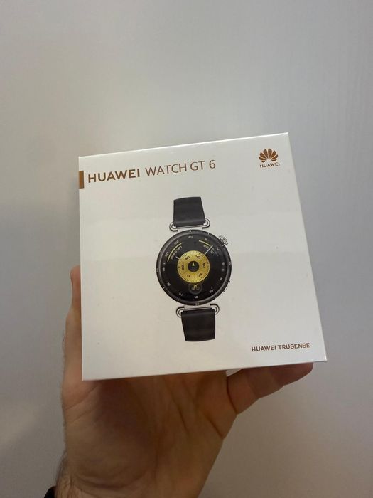 Smartwatch Huawei Watch GT 6, 41MM, Black Stainless Steel Case,Sigilat