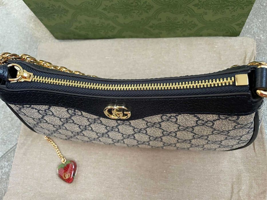 Geanta Gucci Originala Ophidia din Piele Geanta de umar Lant Gucci