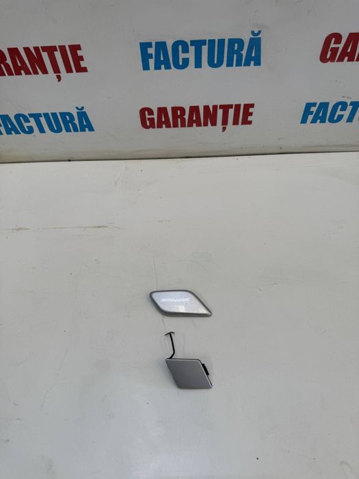 Capac spălător far bară față cârlig cui tractare VW Tiguan gri