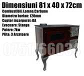 Soba Maro Gatit Stanga 120mm Spor Plita Cuptor 7KW LIVRARE GRATUITA