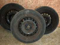 Set 4 Jante oțel GM Opel și anvelope iarnă Nokian 205 60 R16