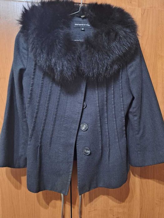 Короткое пальто кашемир