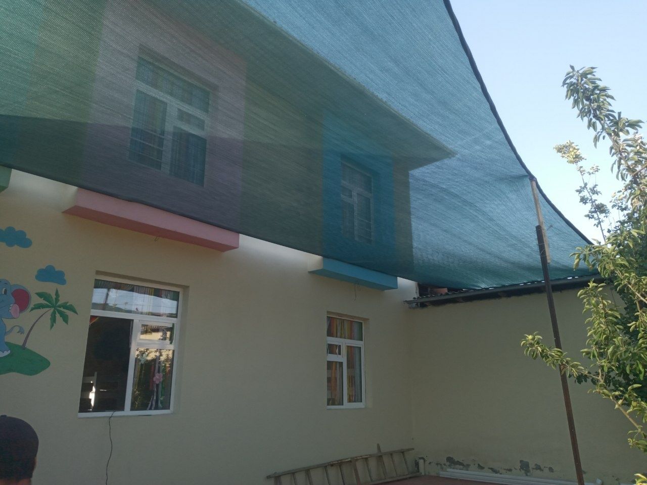 Банер и тенти в банер установка киламиз