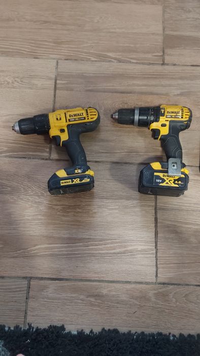 Vând două bormașini dewalt
