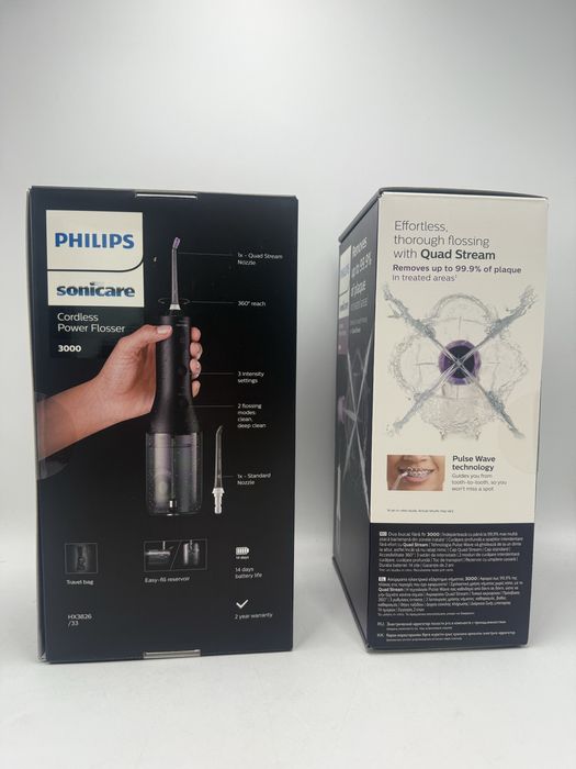 Irigator bucal PHILIPS Sonicare Cordless Power Flosser 3000 HX3826/33