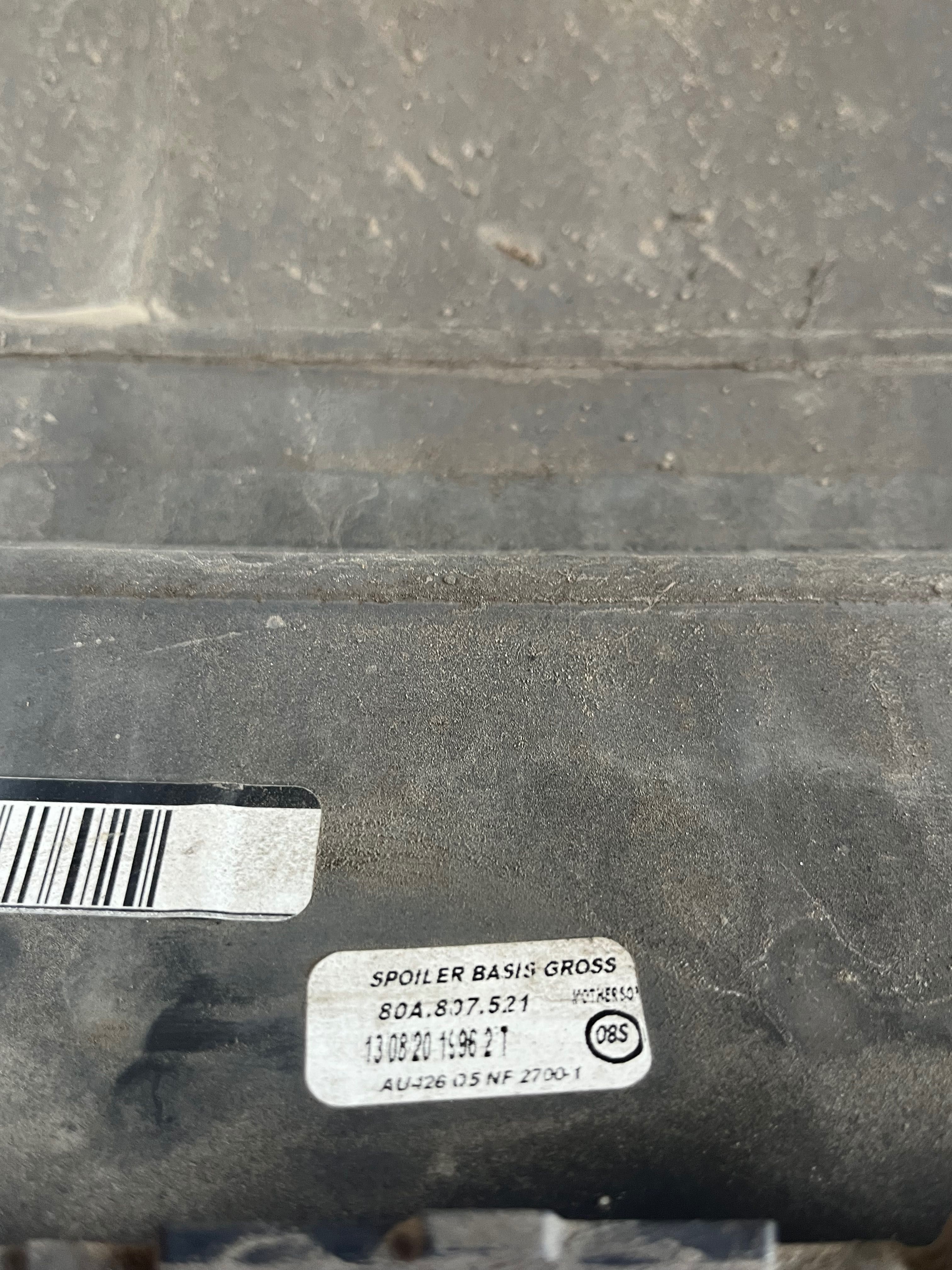 Spoiler Oem bară spate Audi Q5,2016-2020