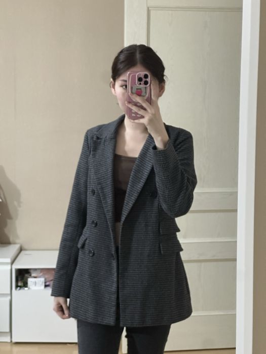 пиджак теплый из драпа