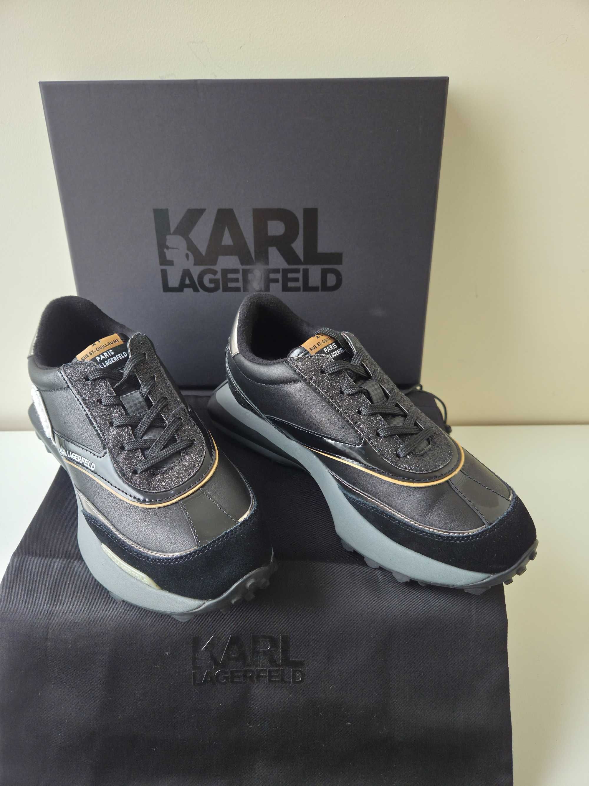 Дамски спортно-елегантни обувки Karl Lagerfeld.