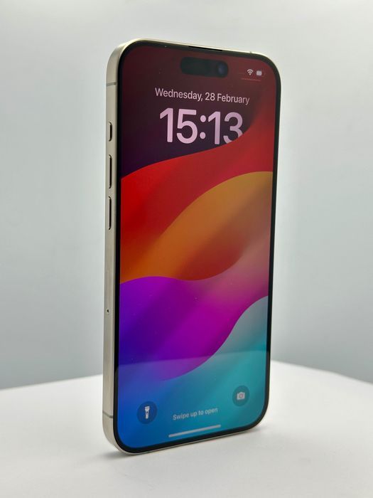 iPhone 15 Pro 256GB, Natural Titanium Garantie 2 ani CH-iOS T161