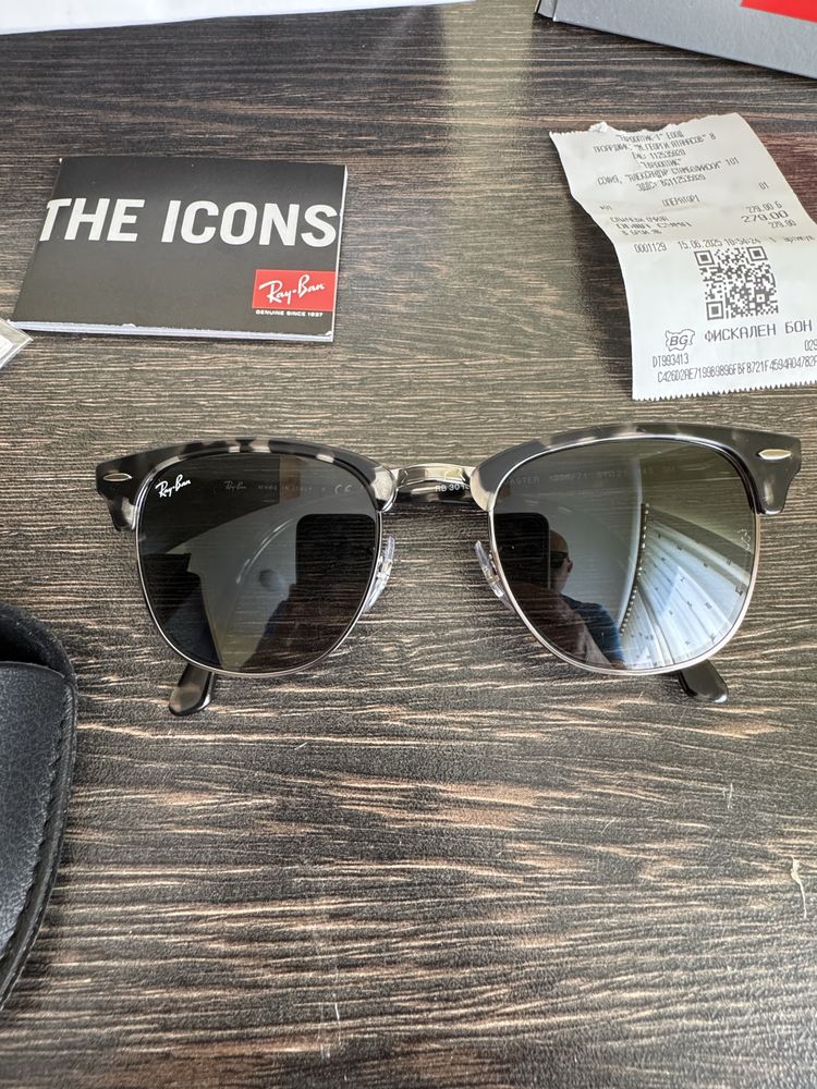 Слънчеви очила Ray-Ban Clubmaster RB3016
