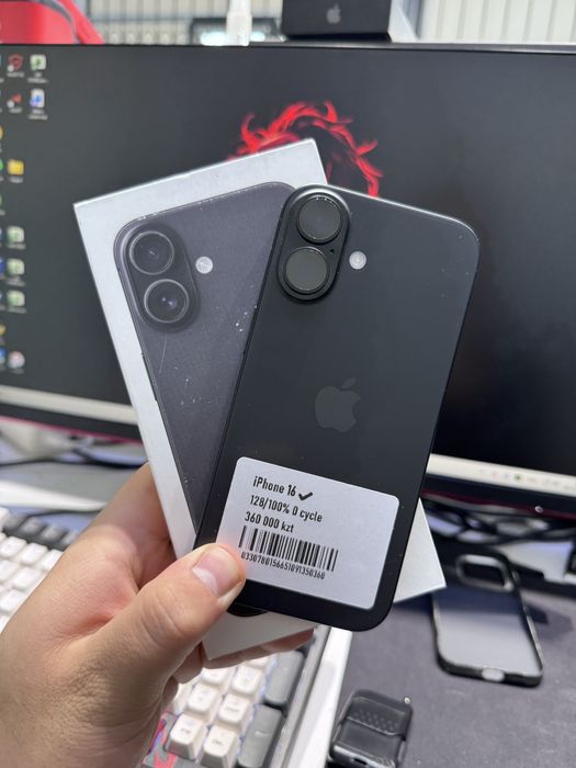 Iphone 16 128gb 100% 0цикл