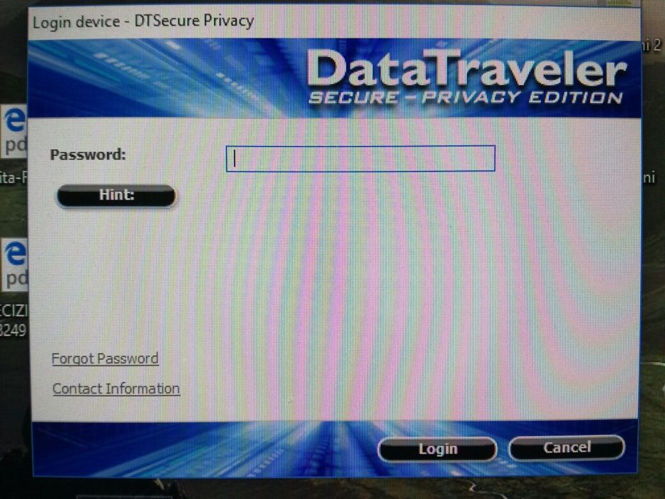 Kingston DataTravel Secure-Privacy