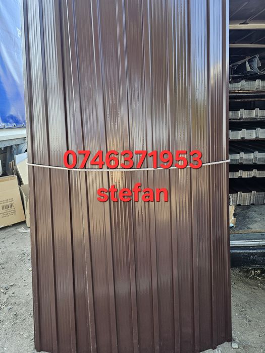 Tabla cutata galavanizata si colorata