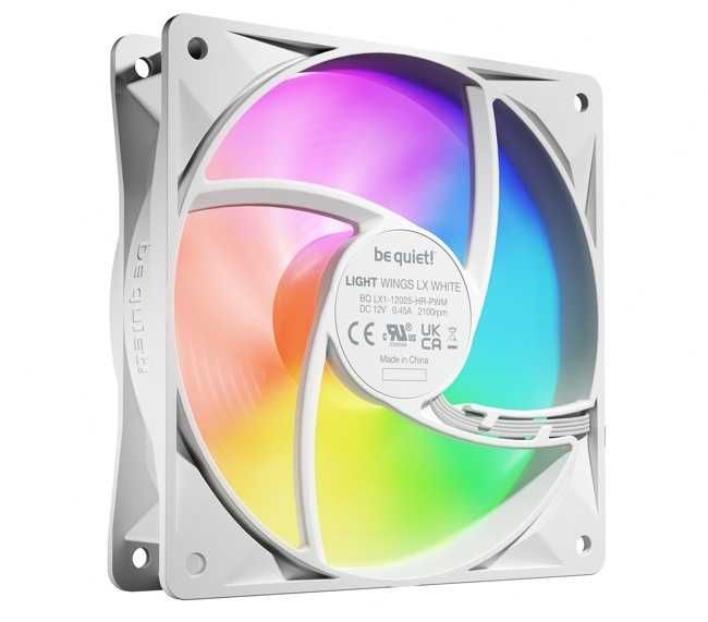 Ventilatoare PC Be Quiet! Light Wings LX 120MM White ARGB