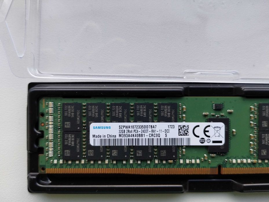 Memorie Ram Ddr4 ecc registered , 128Gb, 4 module de 32Gb, Samsung