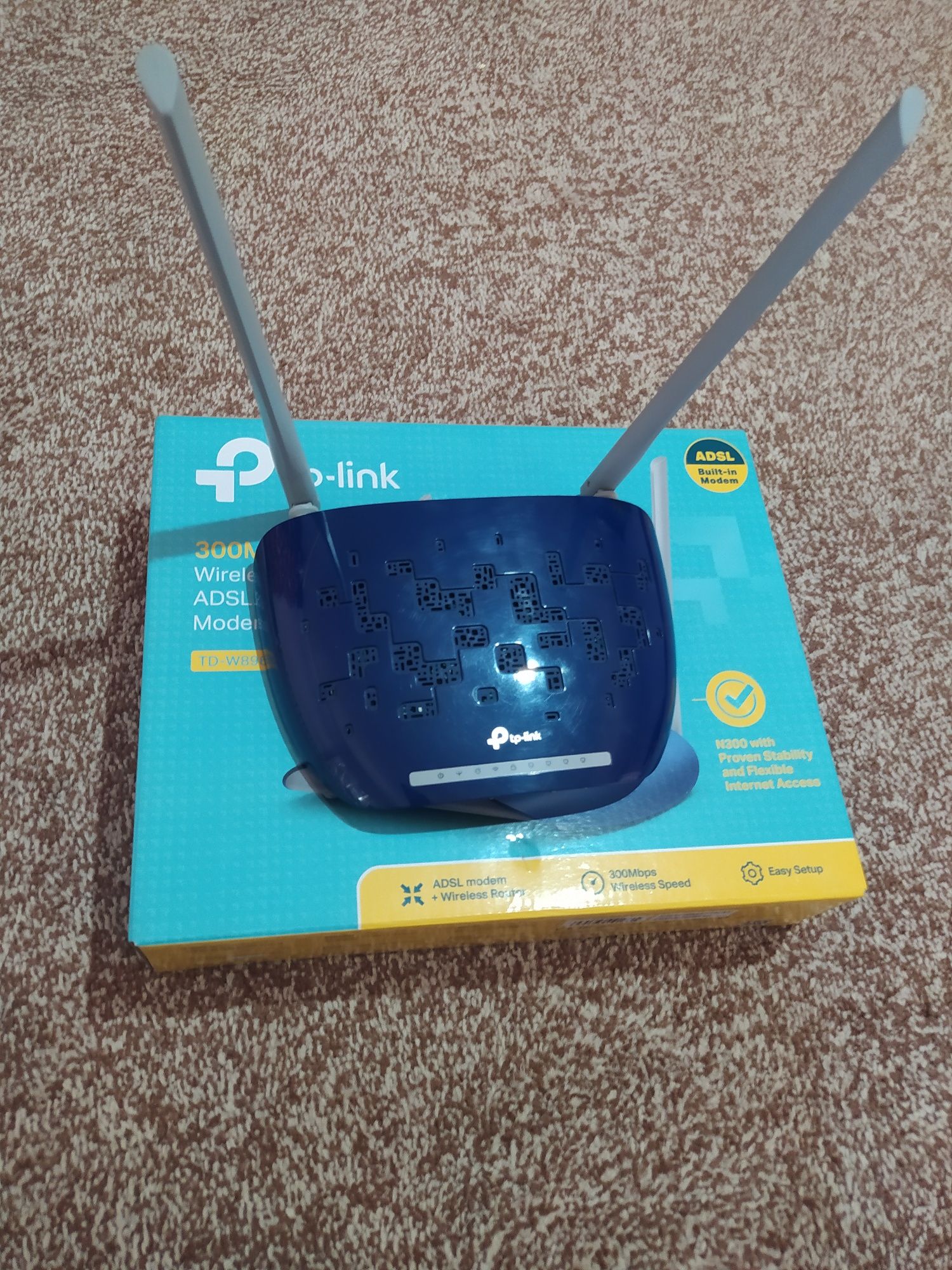 Wifi router sotiladi
Model Tp-link TDW8960N
Holati zor aybi ummuman yo