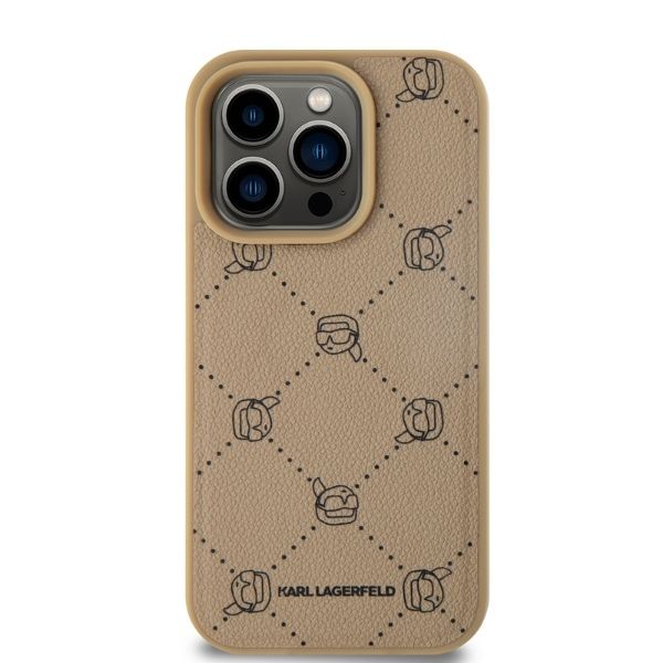 Husa Karl Lagerfeld pentru iPhone 15 Pro Max - Beige