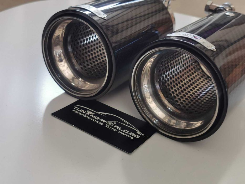 Спортни Карбонови накрайници за ауспух генерация гърне Akrapovic