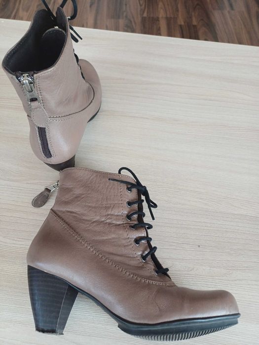 Botine piele naturală