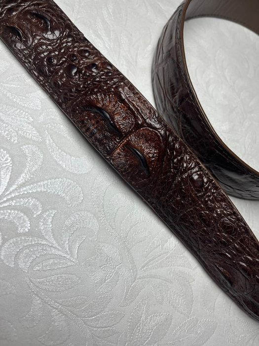 Кожаный крокодиловый ремень. Изысканнасть и стиль!