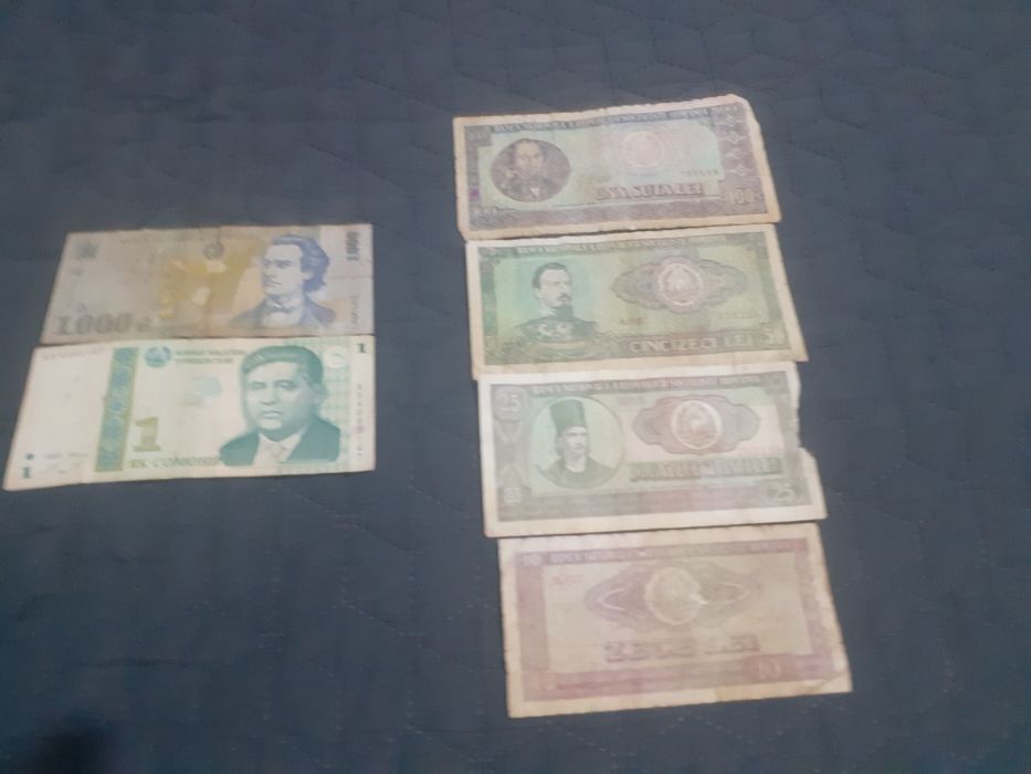 Monede si bancnote vechi, europene