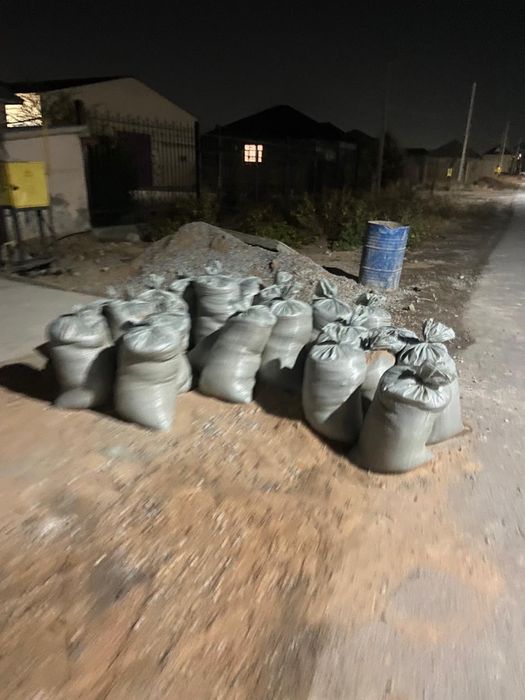 жуылмаған құм 50 кг 600 тенге