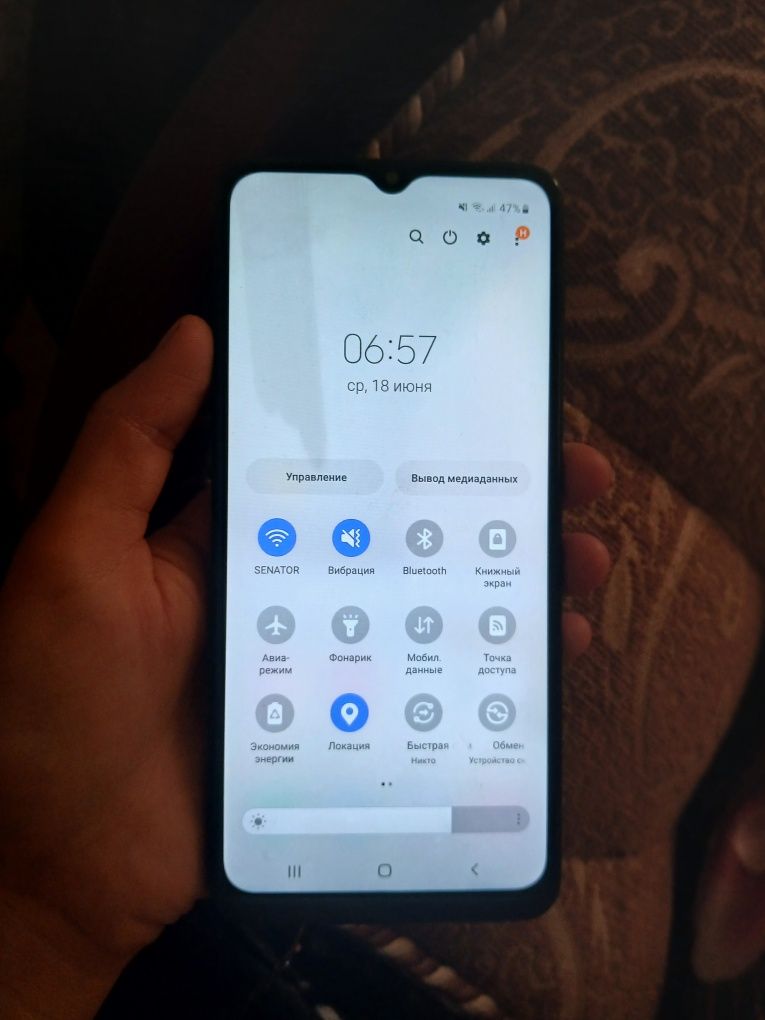 Samsung A 12 telefon