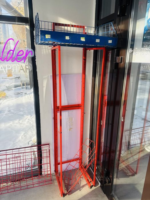 Стеллаж полки в магазин полка прилавок витрина торговое оборудование