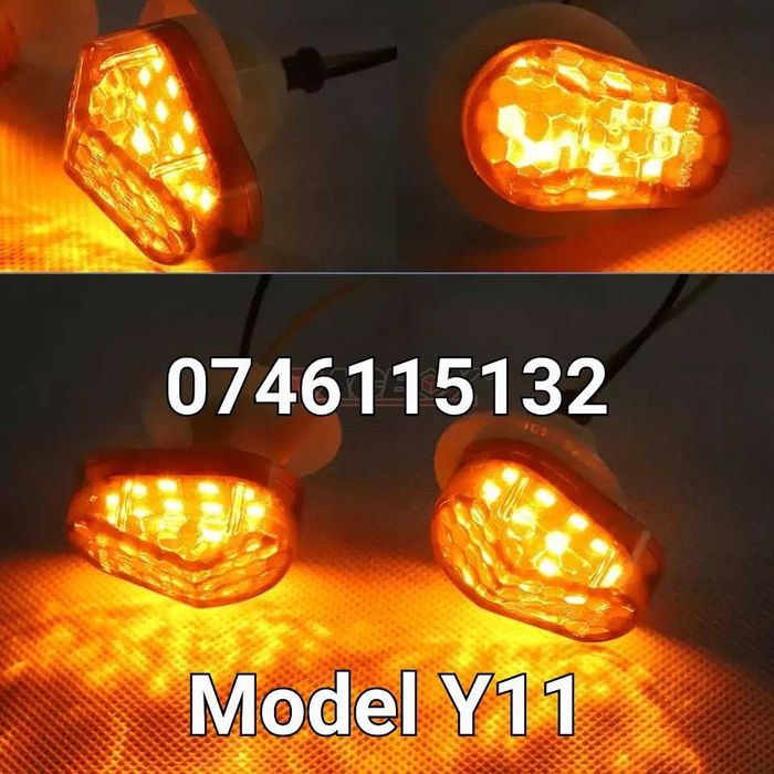 Semnalizari-Semnalizare LED-Moto-Atv-Scuter-Motocicleta-Universale-Y11