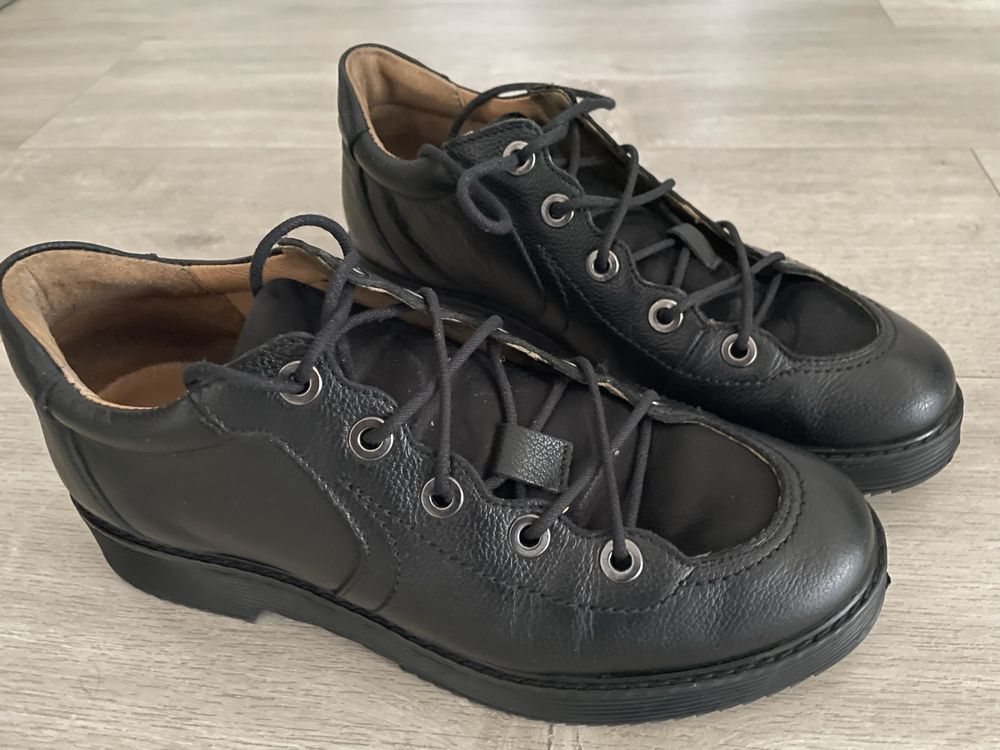 Pantofi Marelbo piele 38 negri