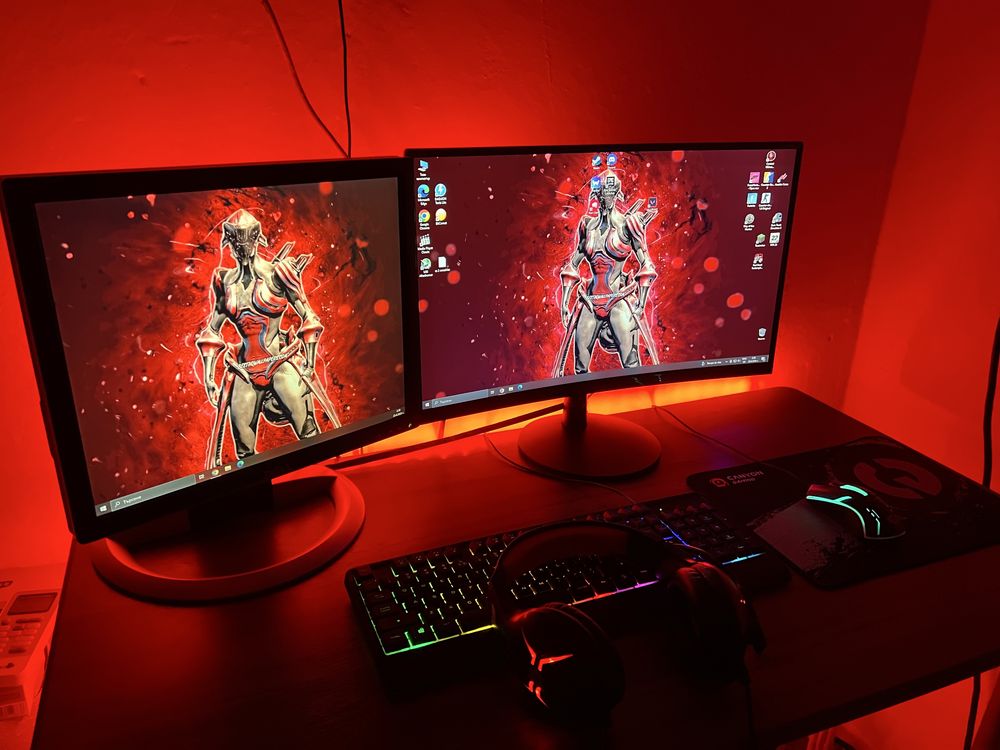Геймърски компютър + нов геймърски монитор Acer Nitro 5 с гаранция