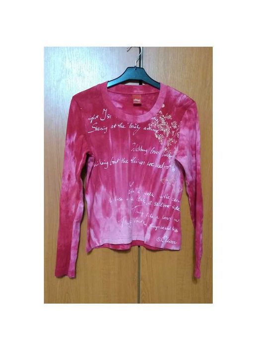 Bluza S, Oliver UK , la baza gatului cu maneci lungi, M