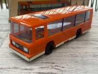 Jucarie Veche GDR Bison Turbo Autocar Bus Plastic