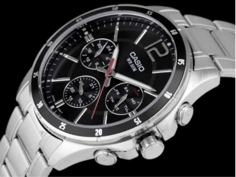 Часы Кварцевые CASIO MTP-1374D-1AVDF сталь