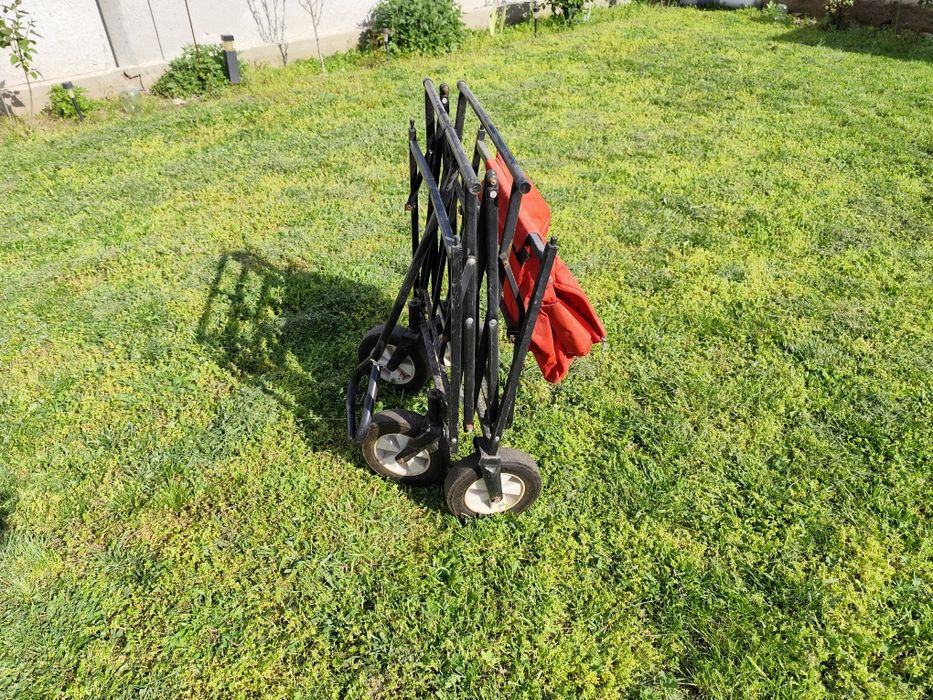 Cărucior pliabil metalic