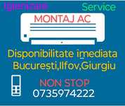 Montaj AER CONDITIONAT 24 ORE București Ilfov