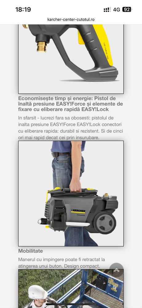 Karcher HD 6/13 C nou sigilat