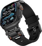 Tech-protect delta pro каишка за apple watch ultra 1/2 - black/black