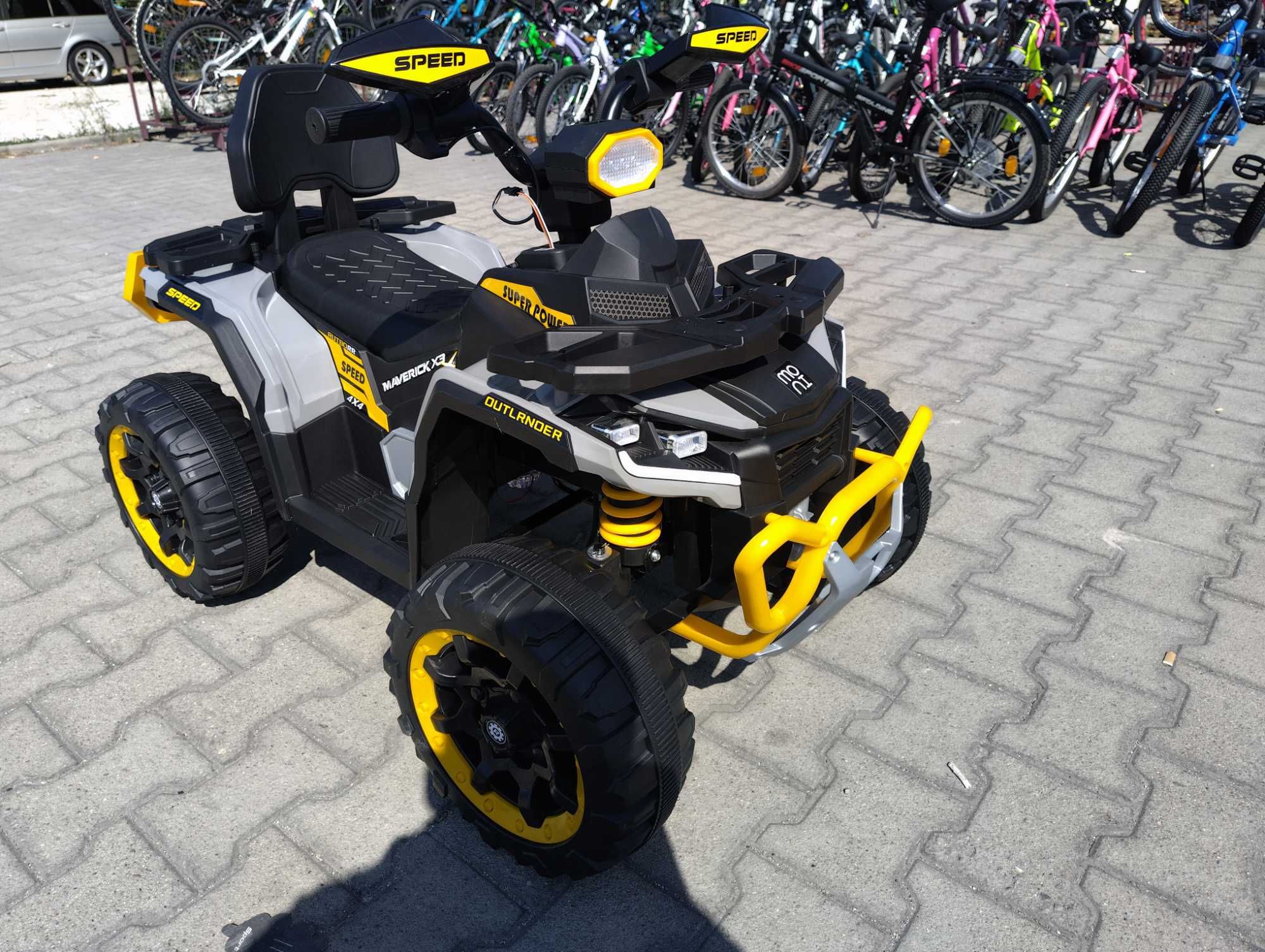 TEXAS Акумулаторно бъги с дистанционно SPEED 4x4 сив