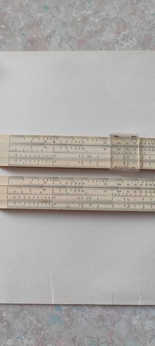 Логарифмическая линейка советская