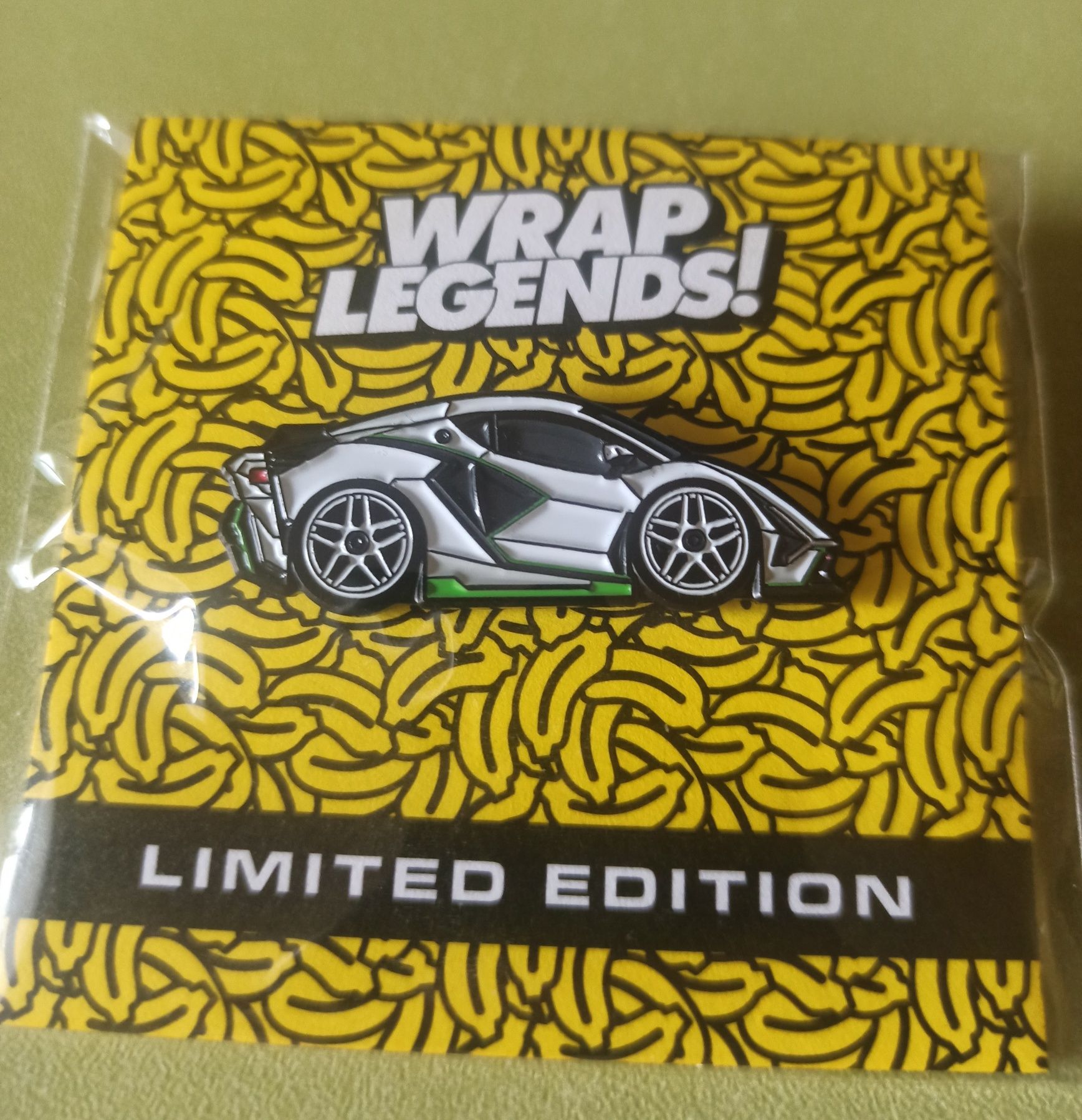 Колекционерски пин Leen Customs Lamborghini Sian Pin XX/150  Wrap Lege