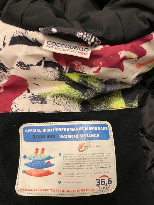 Geaca ski fata - Cocodrillo - marime 140
